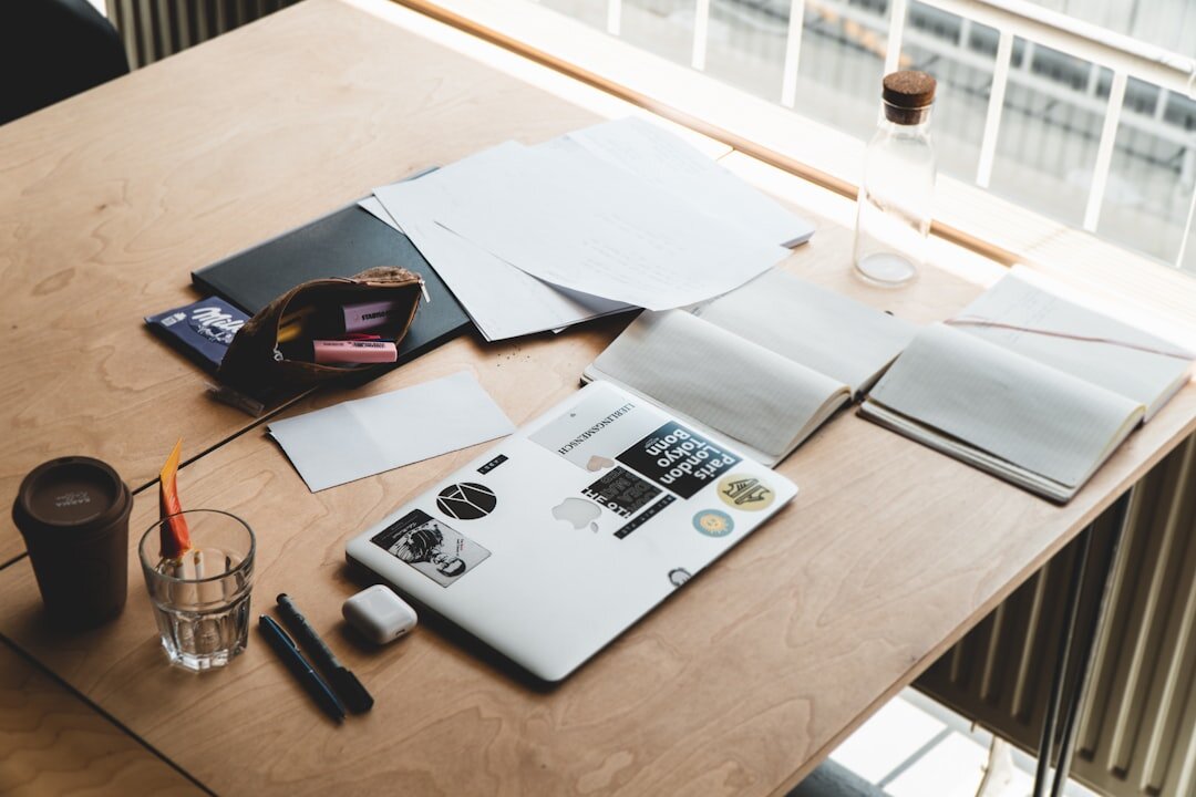 Estate planning documents and a fountain pen on a lawyer's desk